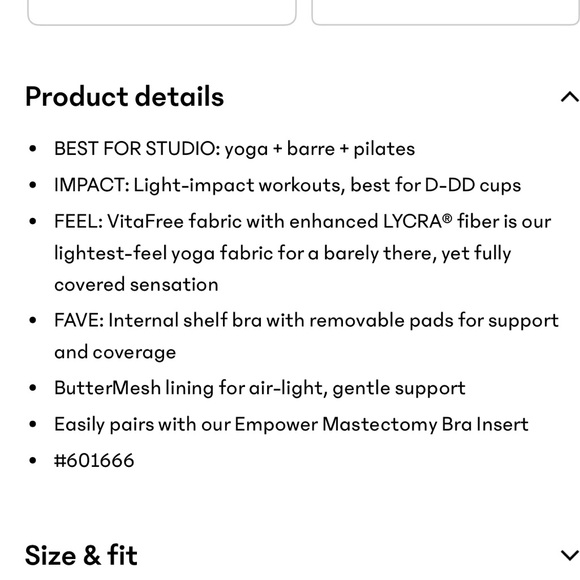 Athleta Transcend Strappy Bra D-DD - Picture 5 of 10